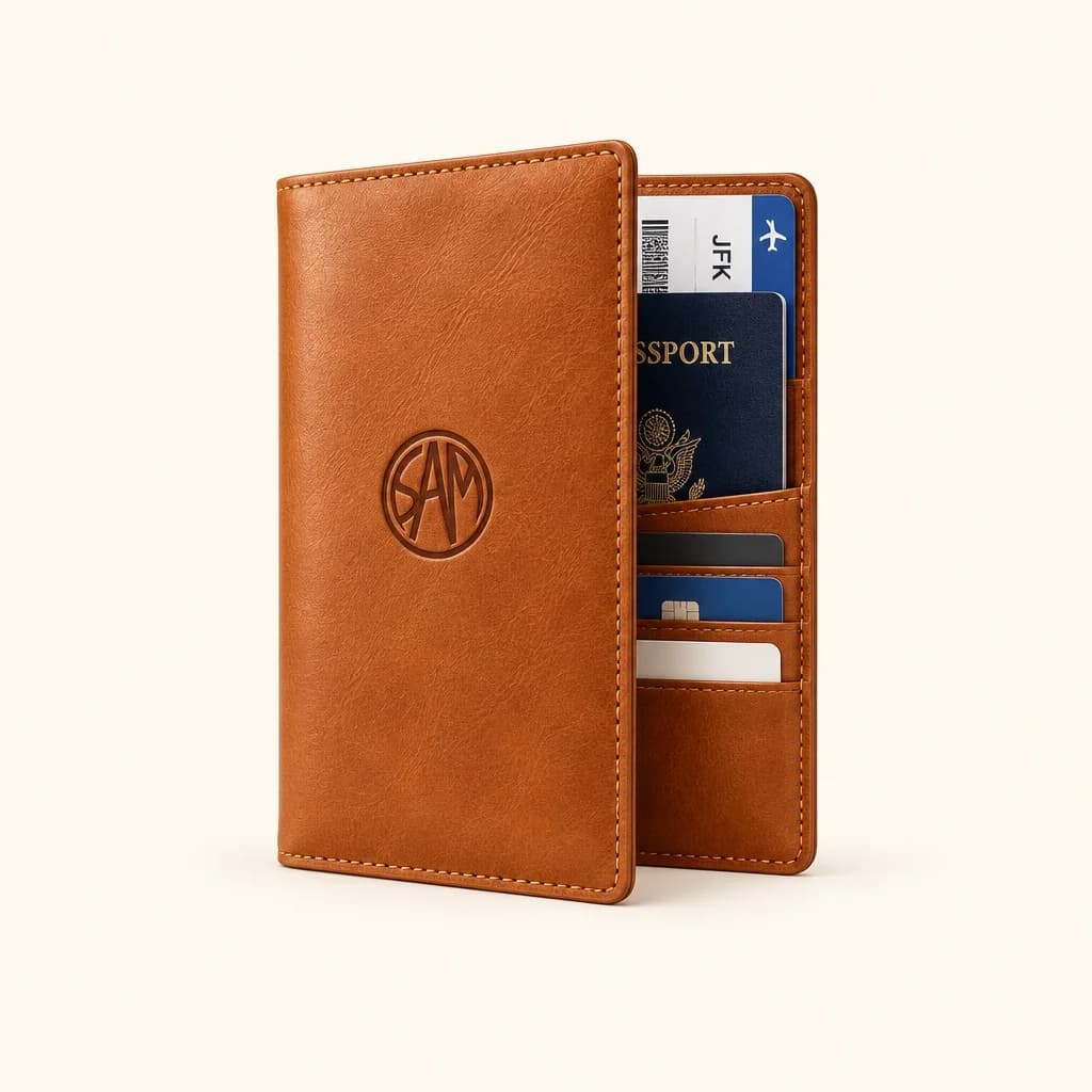 Leather Travel Wallet