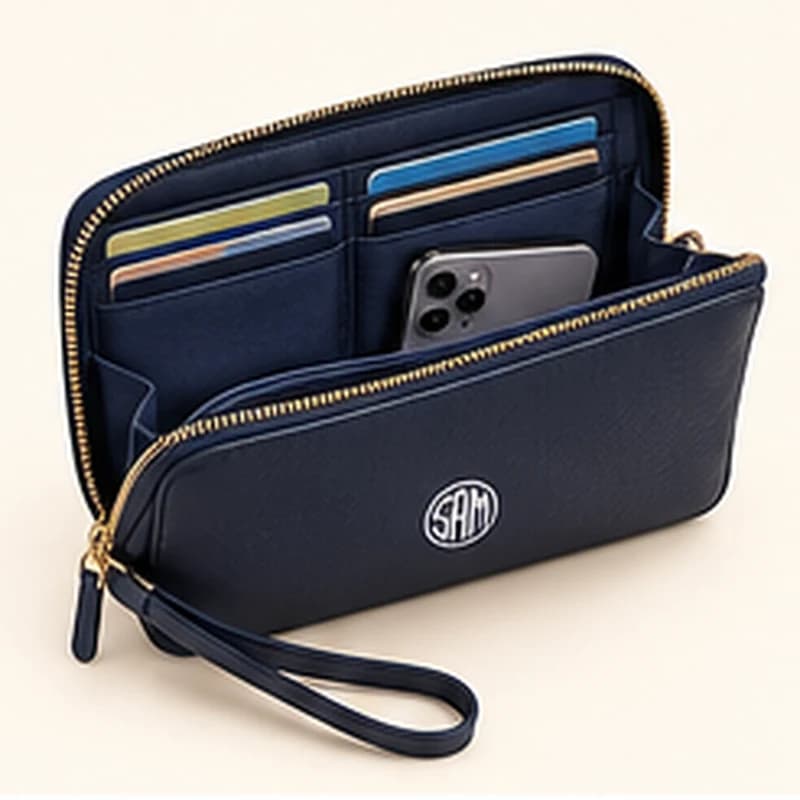 Classic Zip Clutch view 2
